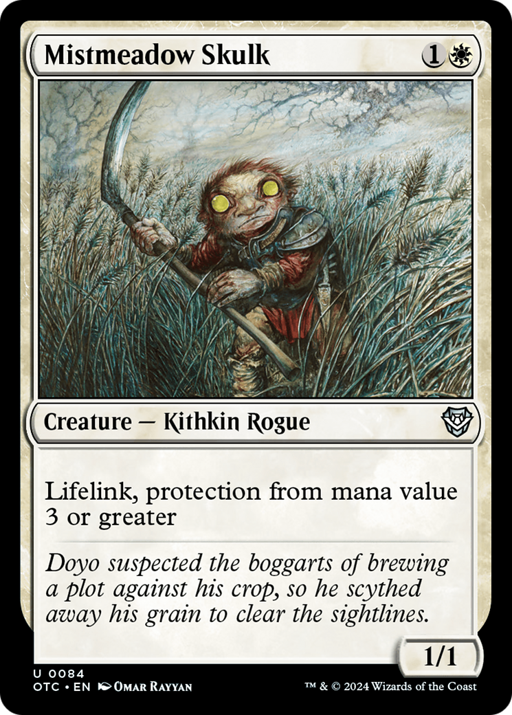{C} Mistmeadow Skulk [Outlaws of Thunder Junction Commander][OTC 084]