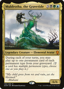 {R} Muldrotha, the Gravetide [Dominaria][DOM 199]