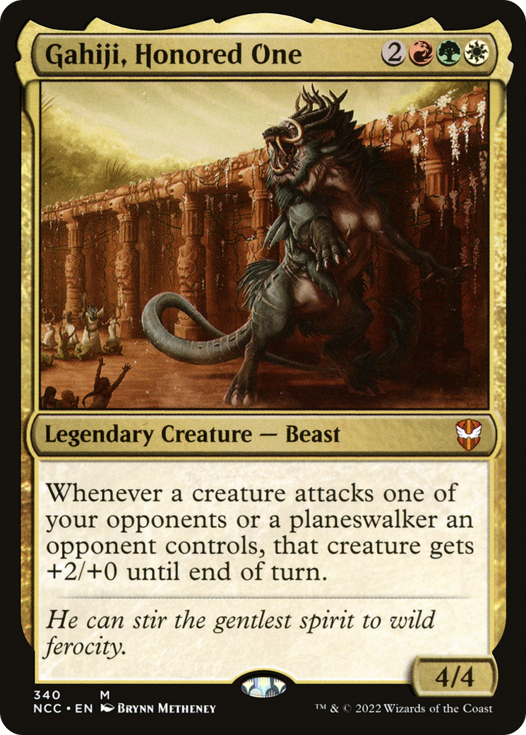 {R} Gahiji, Honored One [Streets of New Capenna Commander][NCC 340]