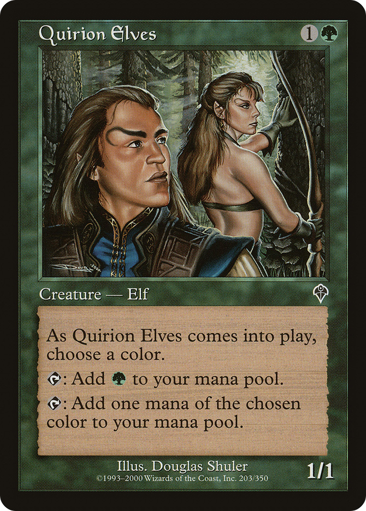 {C} Quirion Elves [Invasion][INV 203]