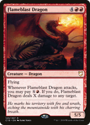 {R} Flameblast Dragon [Commander 2018][C18 123]