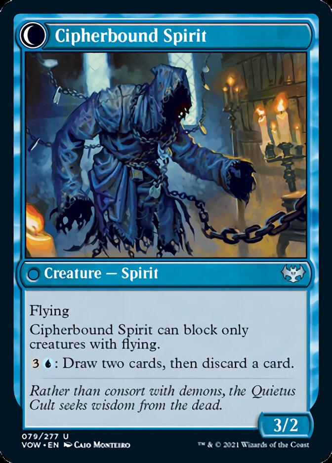 {C} Soulcipher Board // Cipherbound Spirit [Innistrad: Crimson Vow][VOW 079]