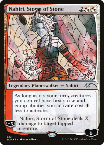 {C} Nahiri, Storm of Stone (Secret Lair) [Secret Lair Drop Promos][SLD 533]