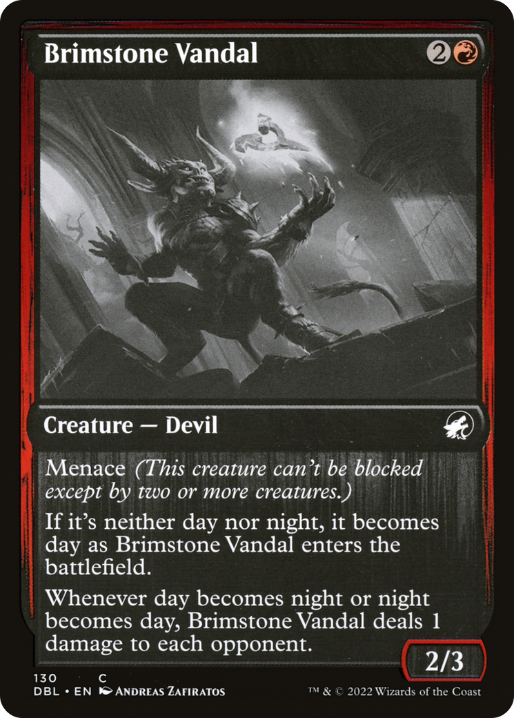 {C} Brimstone Vandal [Innistrad: Double Feature][DBL 130]