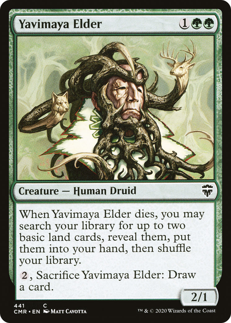 {C} Yavimaya Elder [Commander Legends][CMR 441]