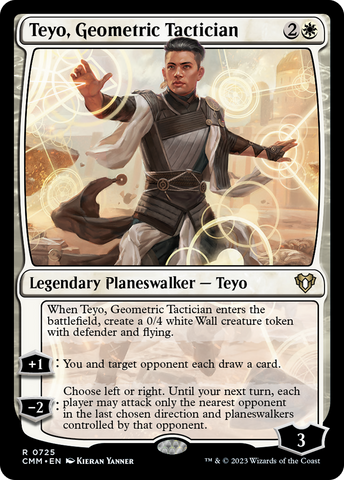 {R} Teyo, Geometric Tactician [Commander Masters][CMM 725]