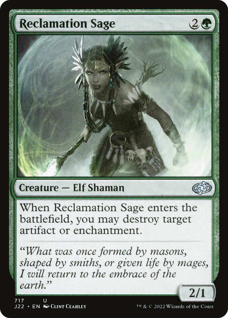 {C} Reclamation Sage [Jumpstart 2022][J22 717]