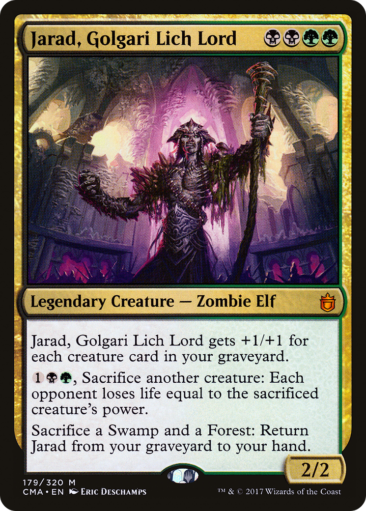 {R} Jarad, Golgari Lich Lord [Commander Anthology][CMA 179]