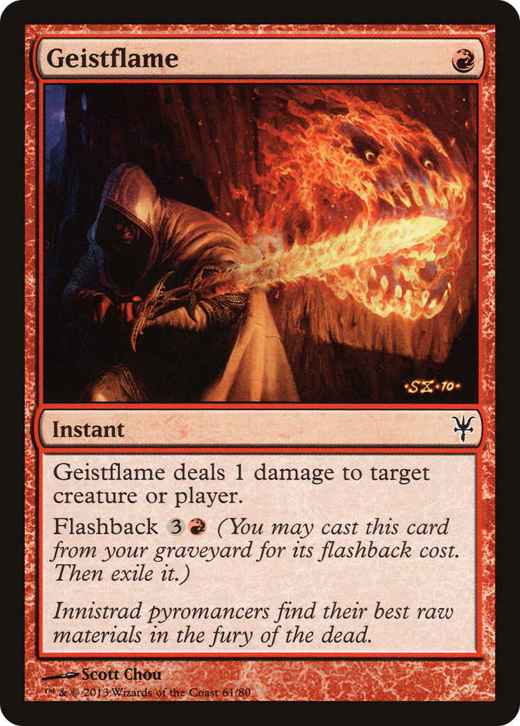 {C} Geistflame [Duel Decks: Sorin vs. Tibalt][DDK 061]