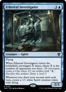 {R} Ethereal Investigator [Murders at Karlov Manor Commander][MKC 105]