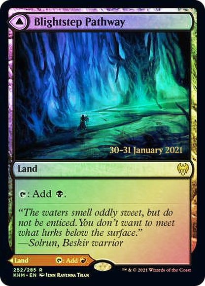 {R} Blightstep Pathway // Searstep Pathway [Kaldheim Prerelease Promos][PR KHM 252]