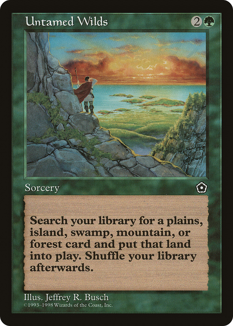 {C} Untamed Wilds [Portal Second Age][PO2 149]