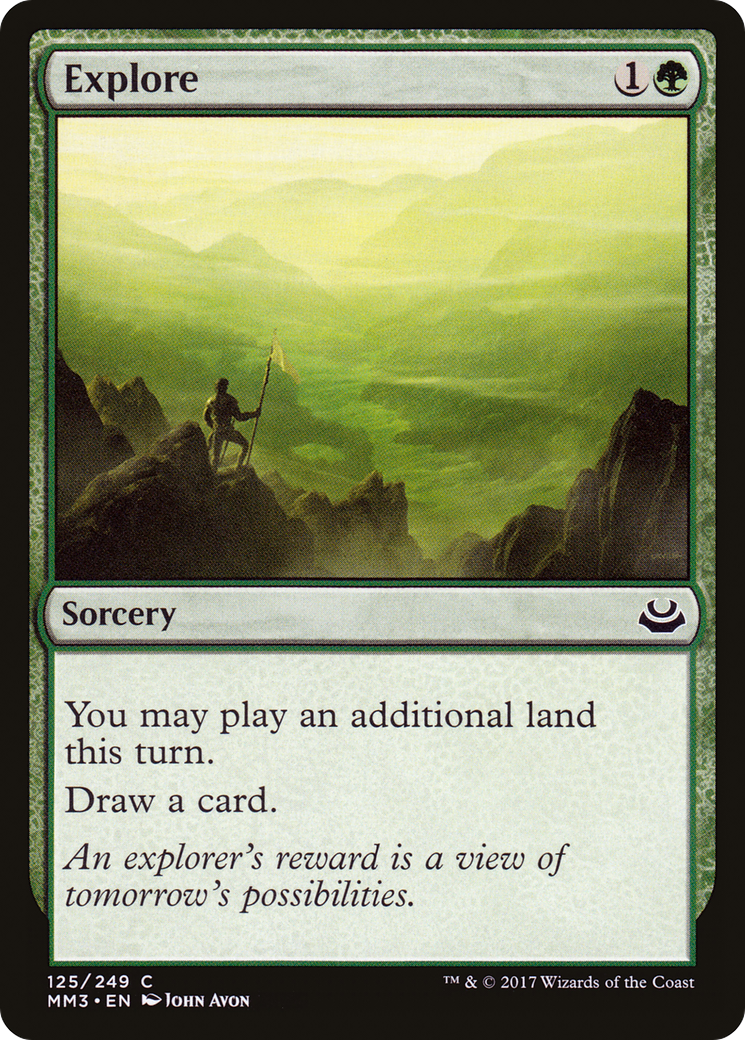 {C} Explore [Modern Masters 2017][MM3 125]