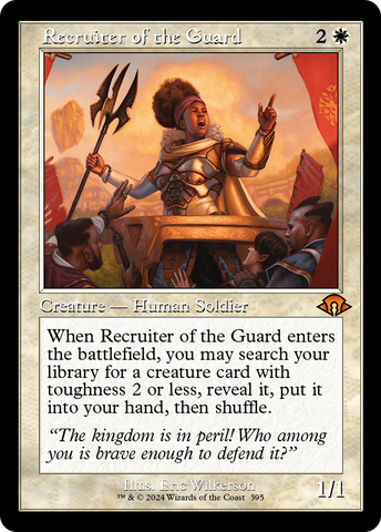 {R} Recruiter of the Guard (Retro) [Modern Horizons 3][MH3 395]