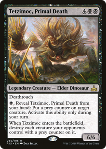 {R} Tetzimoc, Primal Death [Rivals of Ixalan][RIX 086] - Misty Mountain Games