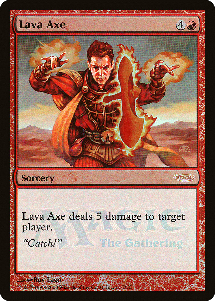 {R} Lava Axe [Gateway 2008][PA PG08 013]