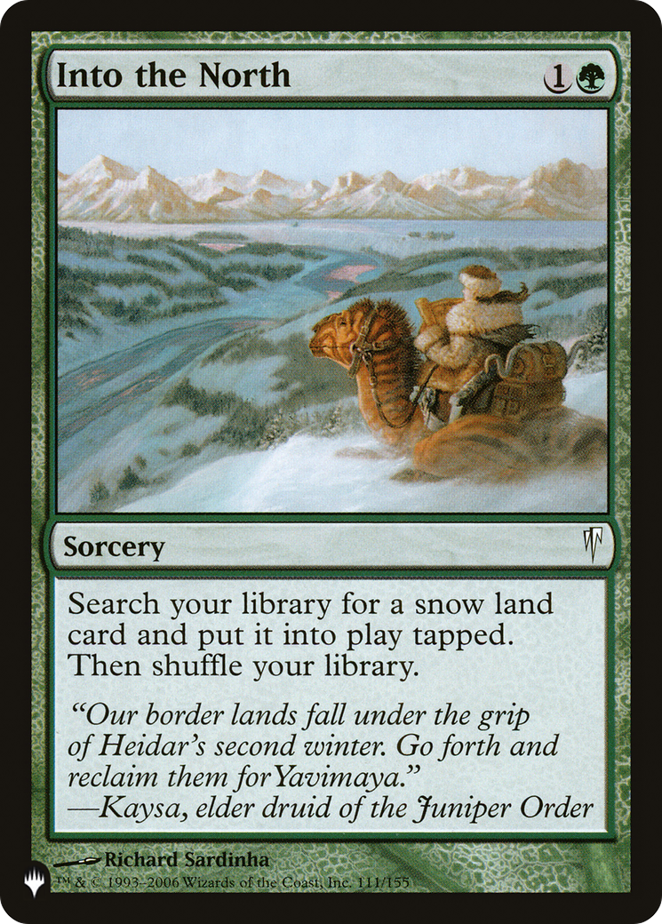 Into the North [LIST 111/155]