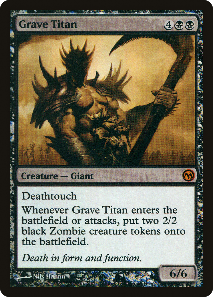 {R} Grave Titan (Duels of the Planeswalkers Promos) [Duels of the Planeswalkers Promos 2011][PA DP11 002] - Misty Mountain Games