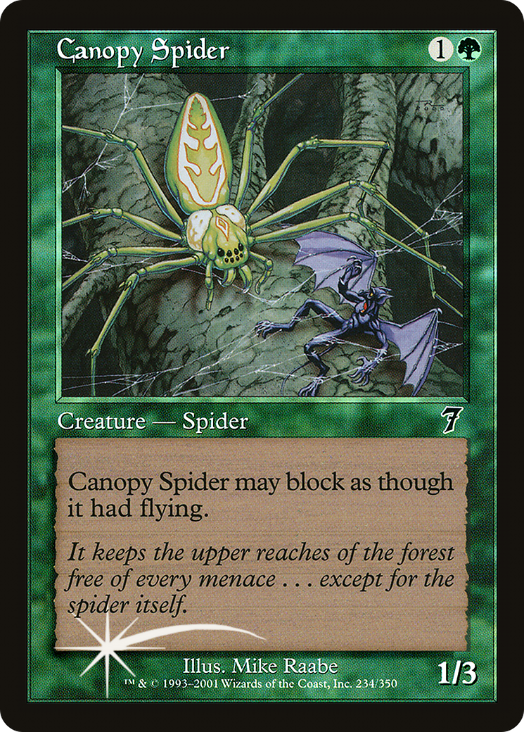 {C} Canopy Spider [Seventh Edition][7ED 234]