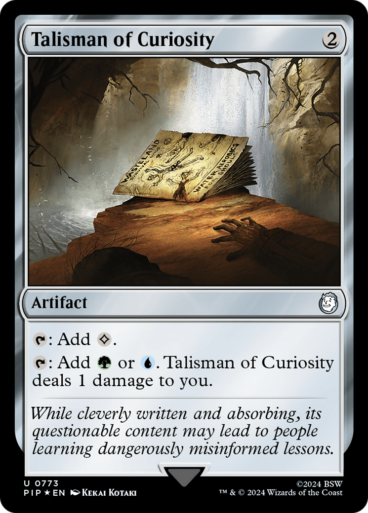 {C} Talisman of Curiosity (Surge Foil) [Fallout][PIP 773]