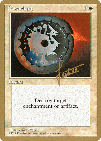 {C} Disenchant (Bertrand Lestree) [Pro Tour Collector Set][GB PTC BL22]