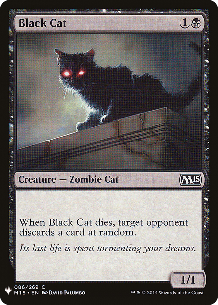 {C} Black Cat [Mystery Booster][LS M15 086]