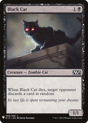 {C} Black Cat [Mystery Booster][LS M15 086]