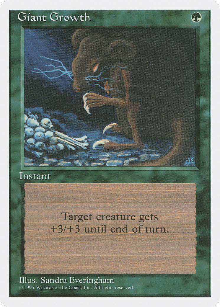 {C} Giant Growth [Fourth Edition][4ED 248]