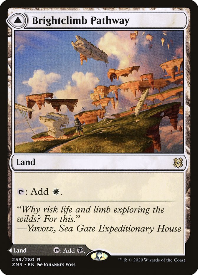 {R} Brightclimb Pathway // Grimclimb Pathway [Zendikar Rising][ZNR 259]