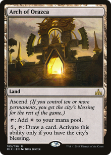{R} Arch of Orazca [Rivals of Ixalan][RIX 185] - Misty Mountain Games
