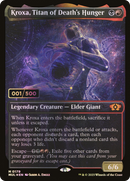 {R} Kroxa, Titan of Death's Hunger (Serialized) [Multiverse Legends][SR MUL 179]