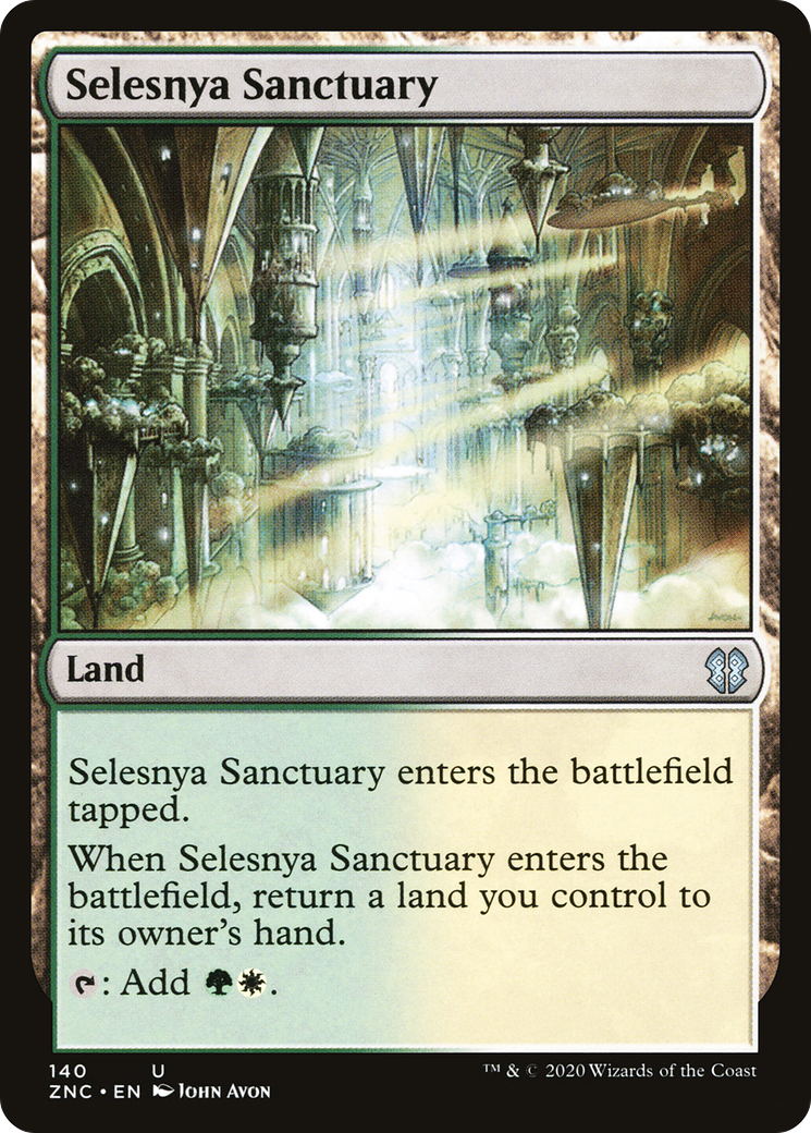 {C} Selesnya Sanctuary [Zendikar Rising Commander][ZNC 140]