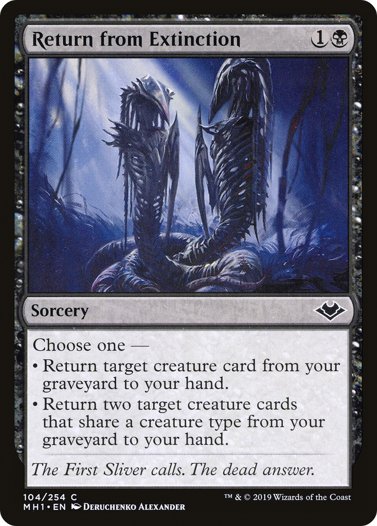 {C} Return from Extinction [Modern Horizons][MH1 104]