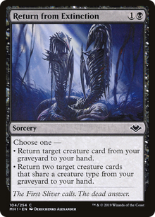 {C} Return from Extinction [Modern Horizons][MH1 104]
