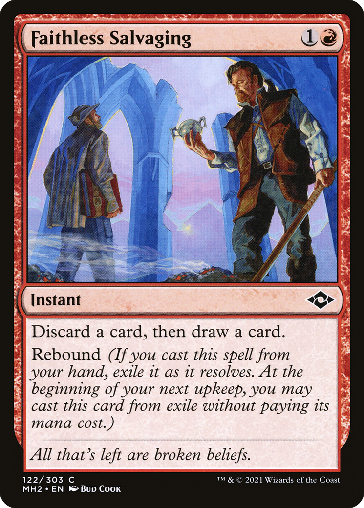 {C} Faithless Salvaging [Modern Horizons 2] [MH2 122]