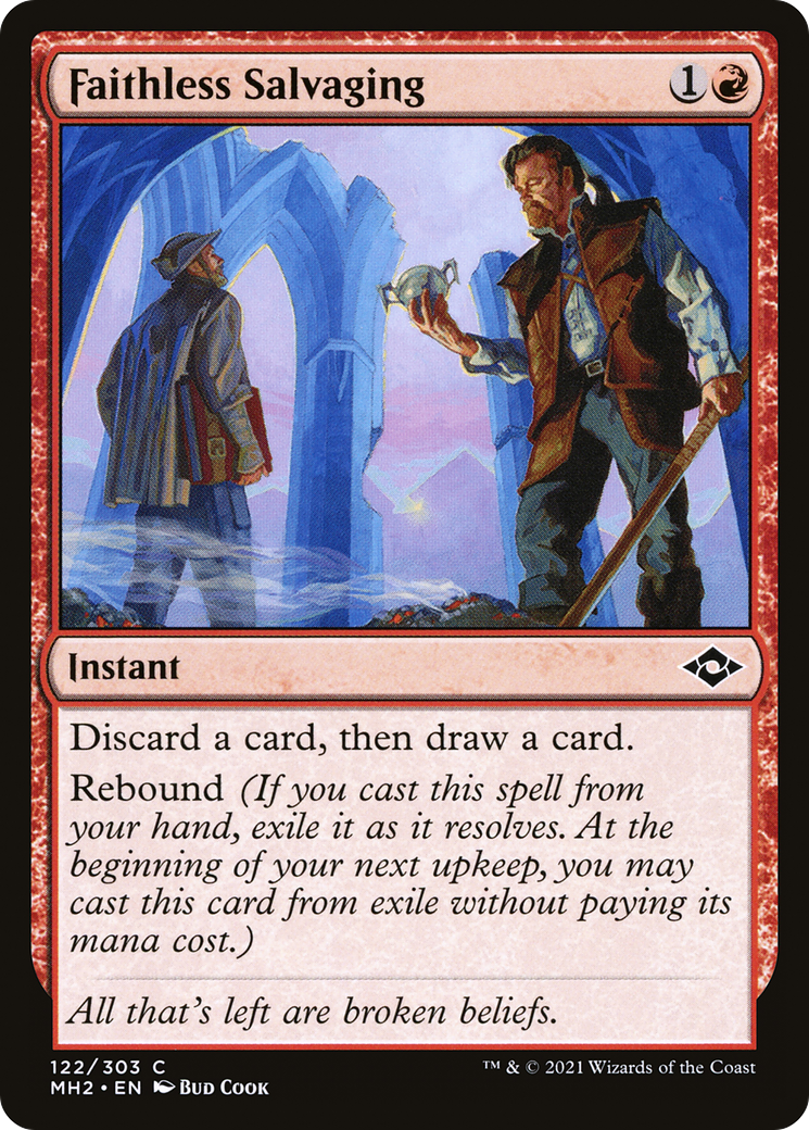 {C} Faithless Salvaging [Modern Horizons 2][MH2 122]