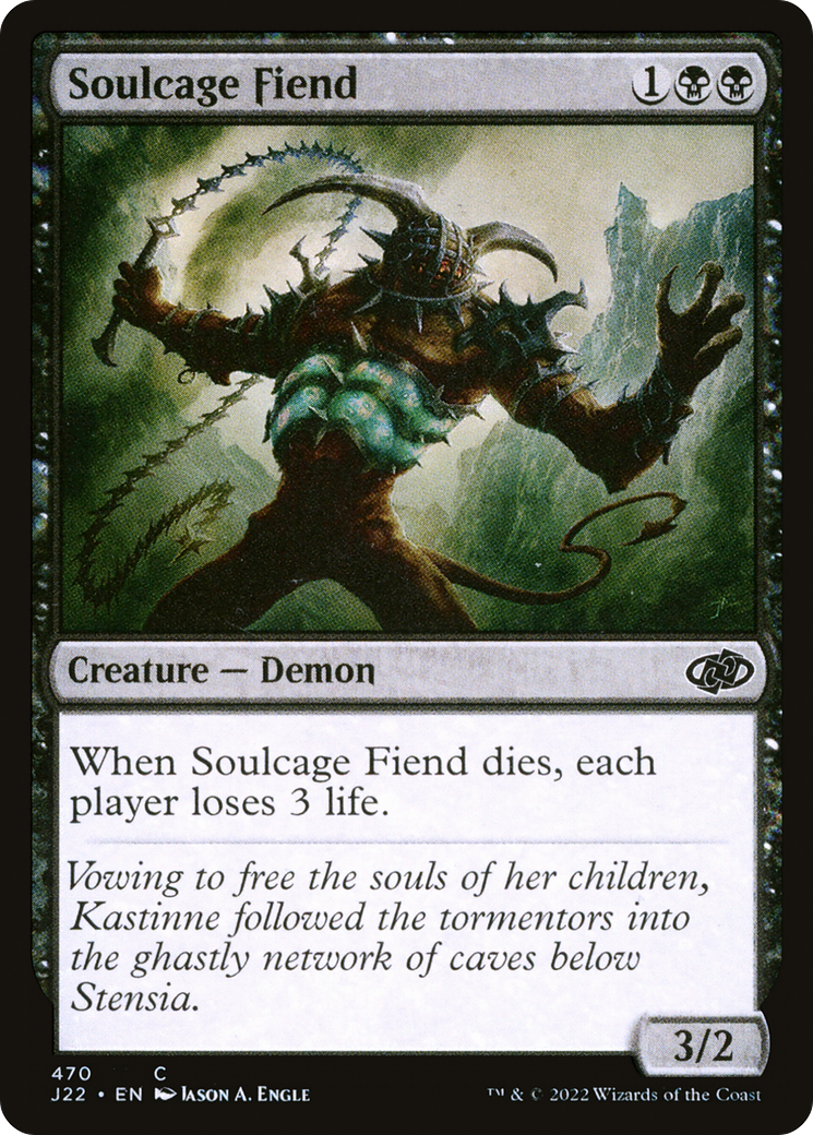 {C} Soulcage Fiend [Jumpstart 2022][J22 470]