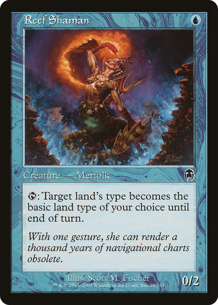 {C} Reef Shaman [Apocalypse][APC 029]