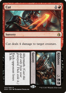 {R} Cut // Ribbons [Amonkhet][AKH 223]