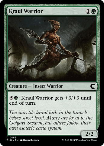 {C} Kraul Warrior [Ravnica: Clue Edition][CLU 168]
