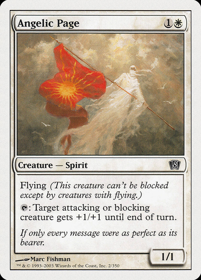 {C} Angelic Page [Eighth Edition][8ED 002]