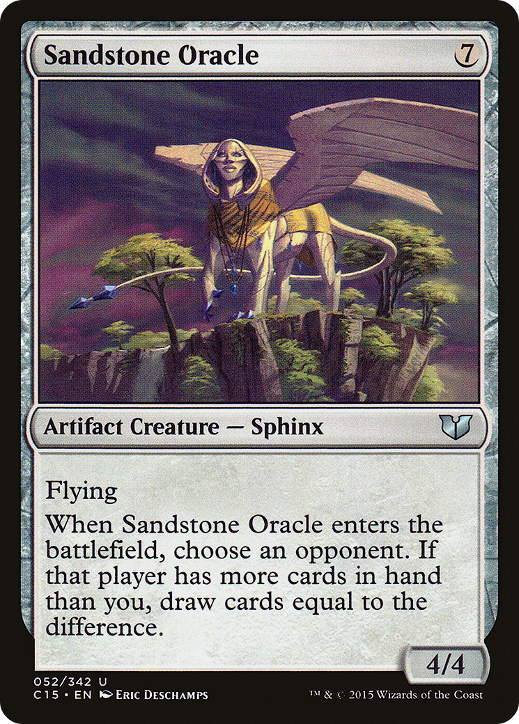 {C} Sandstone Oracle [Commander 2015][C15 052]