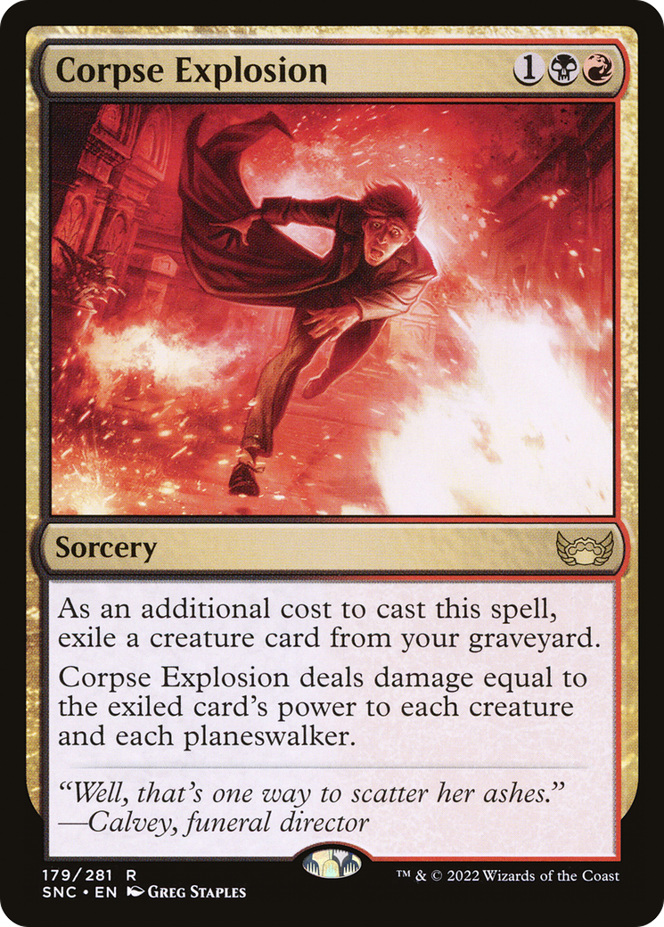 {R} Corpse Explosion [Streets of New Capenna][SNC 179]