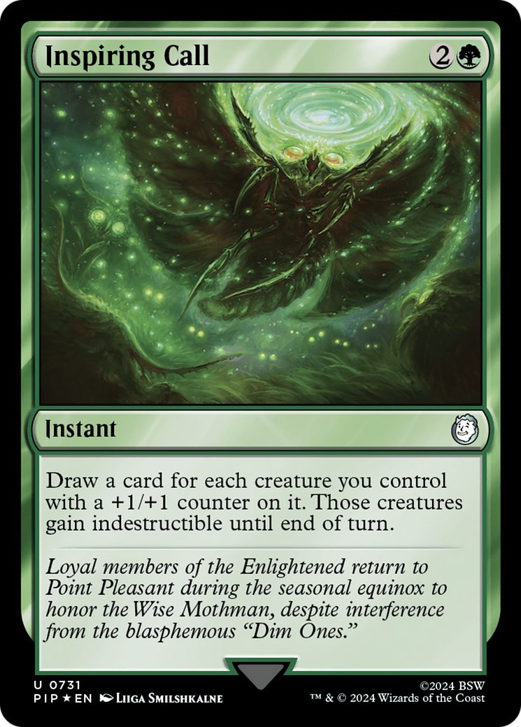 {C} Inspiring Call (Surge Foil) [Fallout][PIP 731]