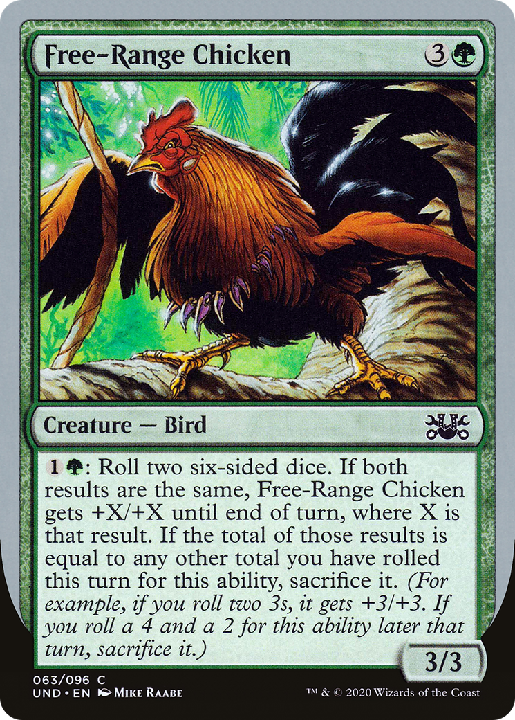 {C} Free-Range Chicken [Unsanctioned][UND 063]