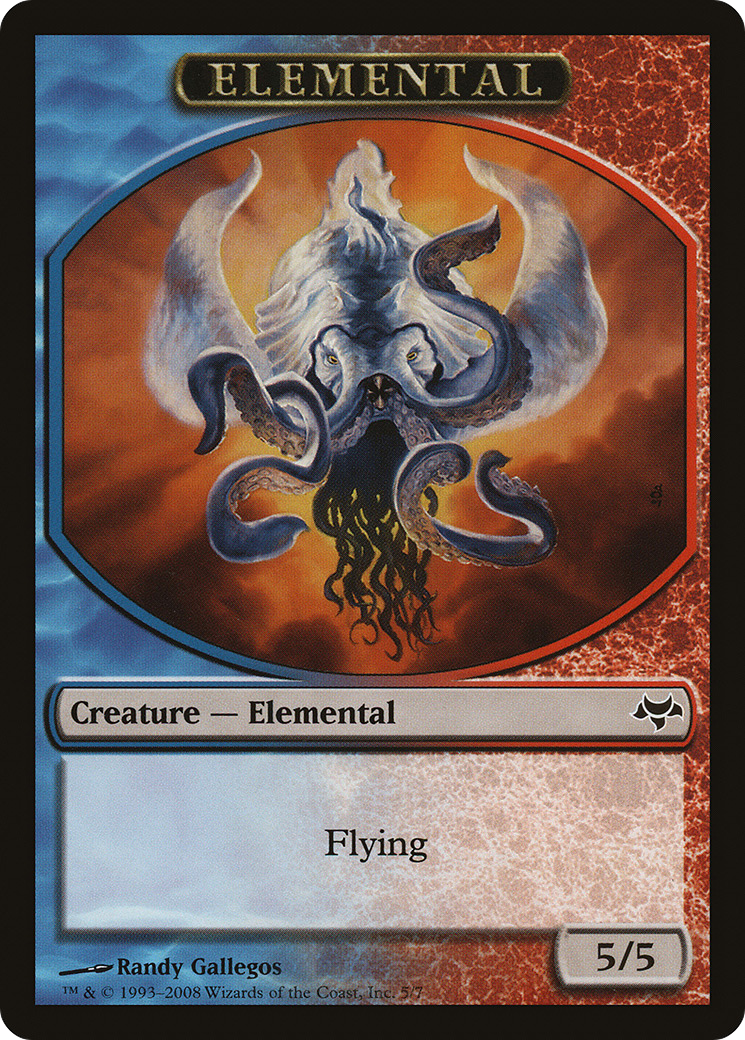 {T} Elemental Token [Eventide Tokens][TEVE 005] - Misty Mountain Games