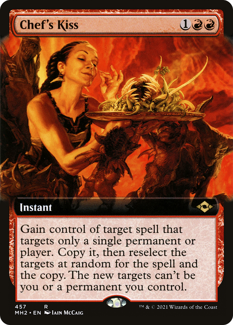 {R} Chef's Kiss (Extended Art) (Foil): (Extended Art) [Modern Horizons 2] [MH2 457]