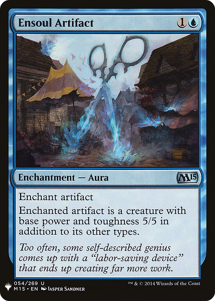 {C} Ensoul Artifact [Mystery Booster][LS M15 054]