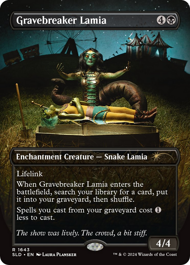 {R} Gravebreaker Lamia (Rainbow Foil) [Secret Lair Drop Series][RBF SLD 1643]