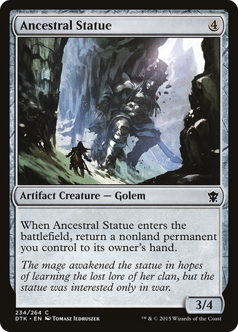 {C} Ancestral Statue [Dragons of Tarkir][DTK 234]